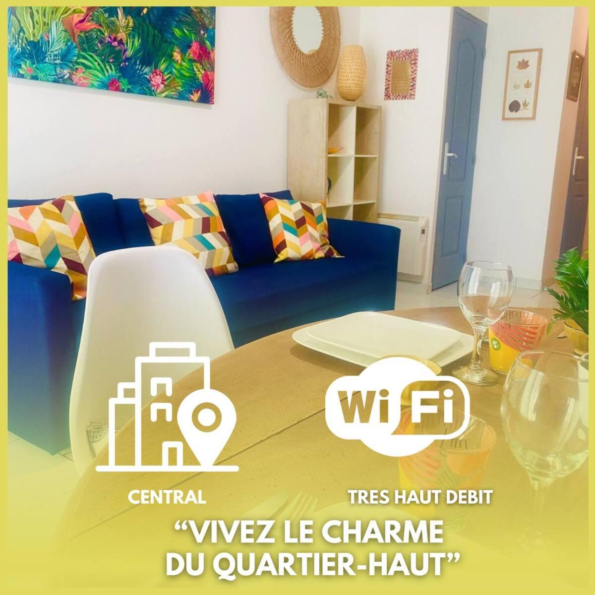 Appartement Neuf Cosy Centre Ville Quartier Haut Sète Extérieur photo